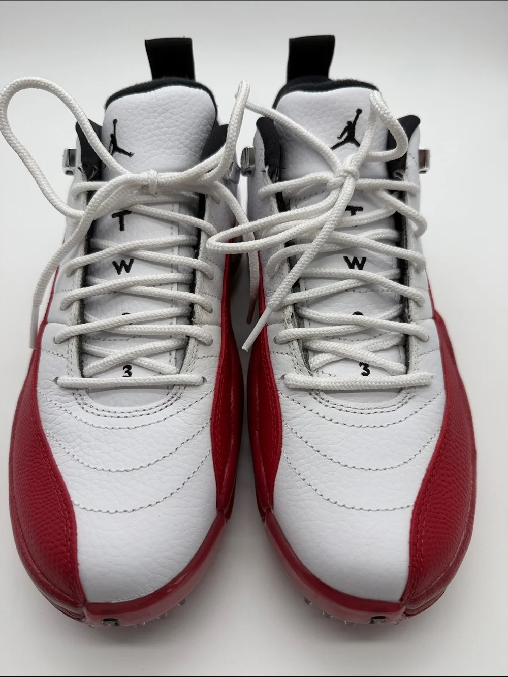 Jordan Golf Men’s Sneakers - White & Red